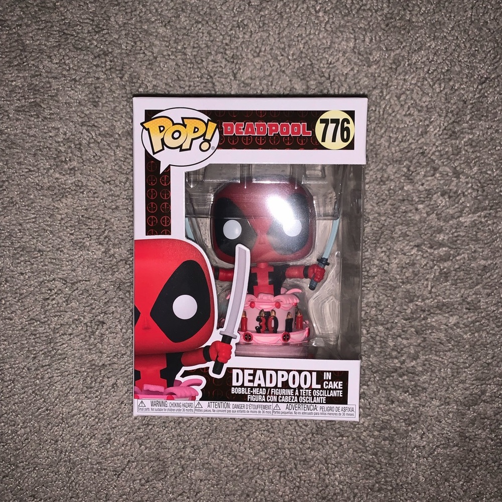 Funko Pop: Deadpool in cake